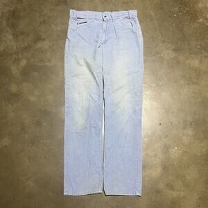 Vintage 70s Levi's 519 Blue Slim Fit Corduroy Pants 32x31